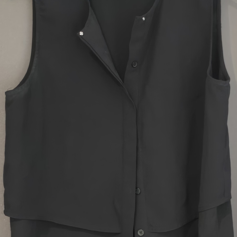 Michael Kors Black Sleeveless Top